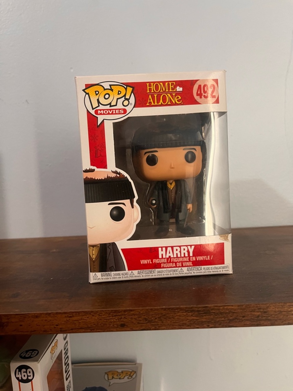Funko Pop! Movies Harry (Home Alone) Vinyl Figure #42- Red/White Box